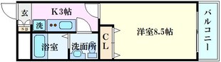 グレイス江波西の物件間取画像